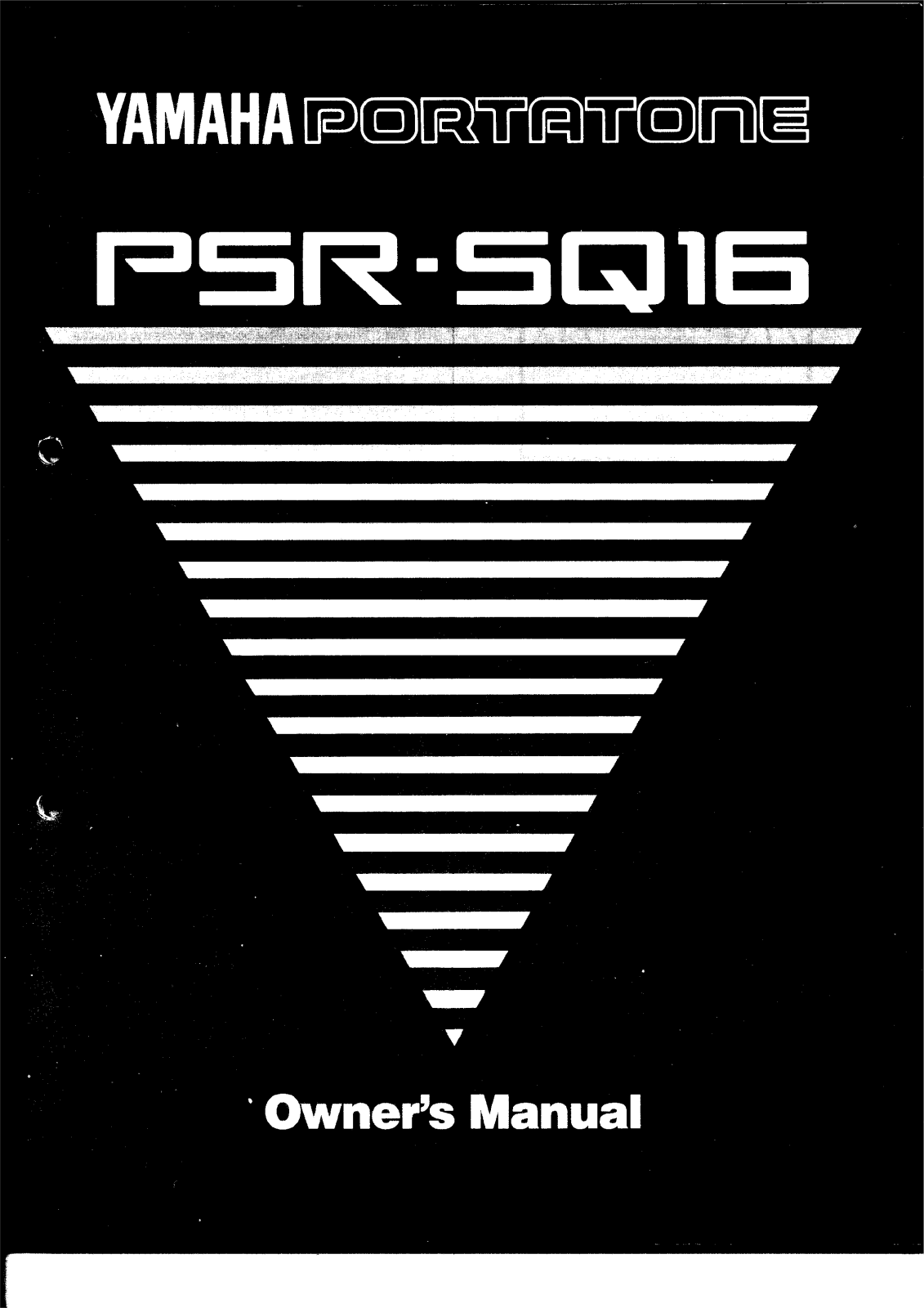 Yamaha PSR-SQ16E1 User Manual