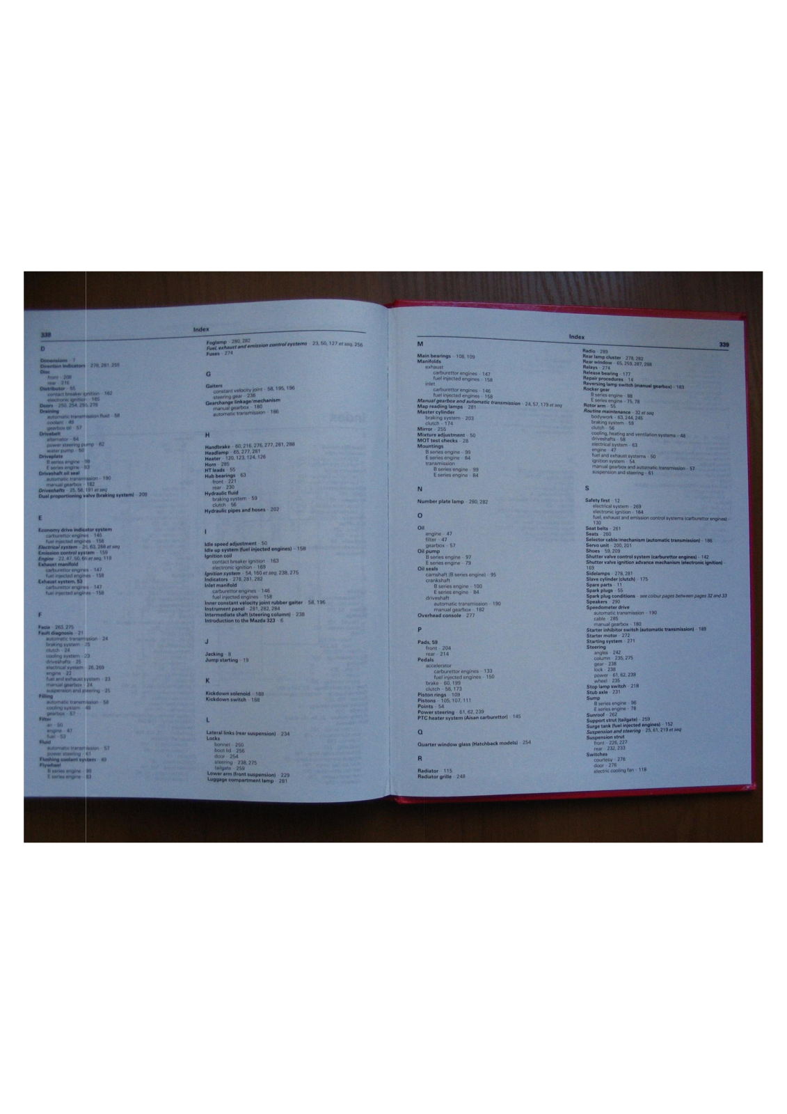 Mazda 323 (1981), 323 (1982), 323 (1983), 323 (1984), 323 (1985) Workshop Manual - ManualMachine.com