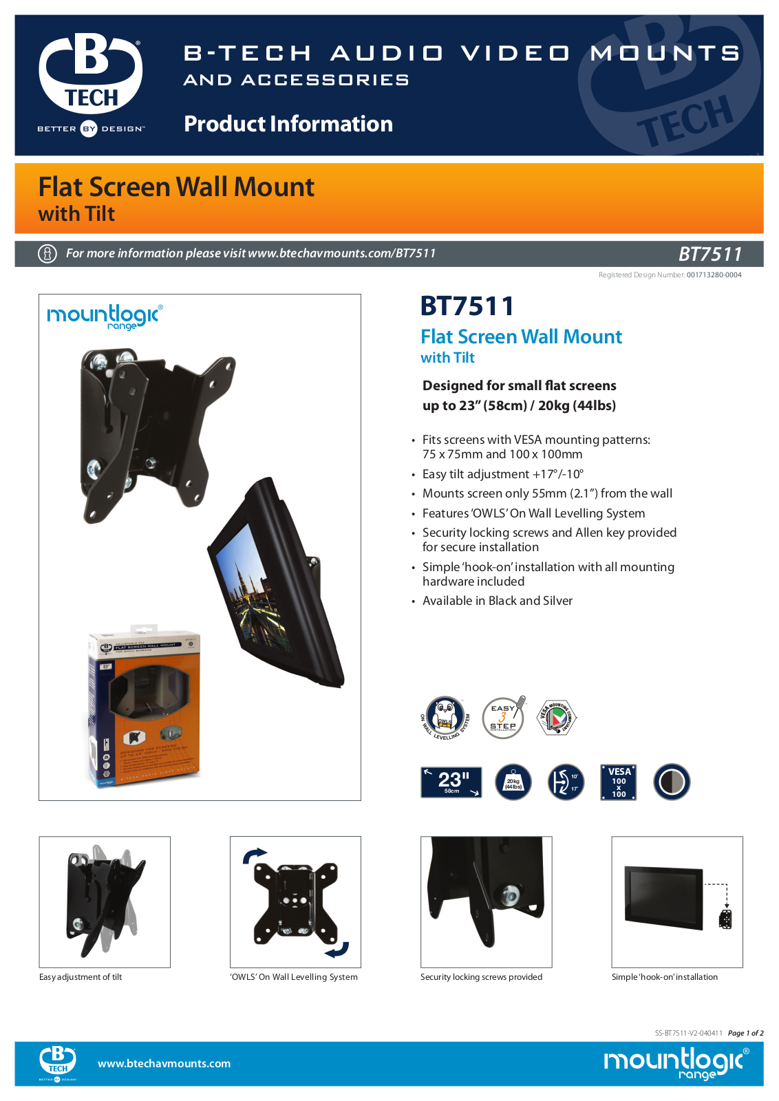 Impulse BT7511 User Manual