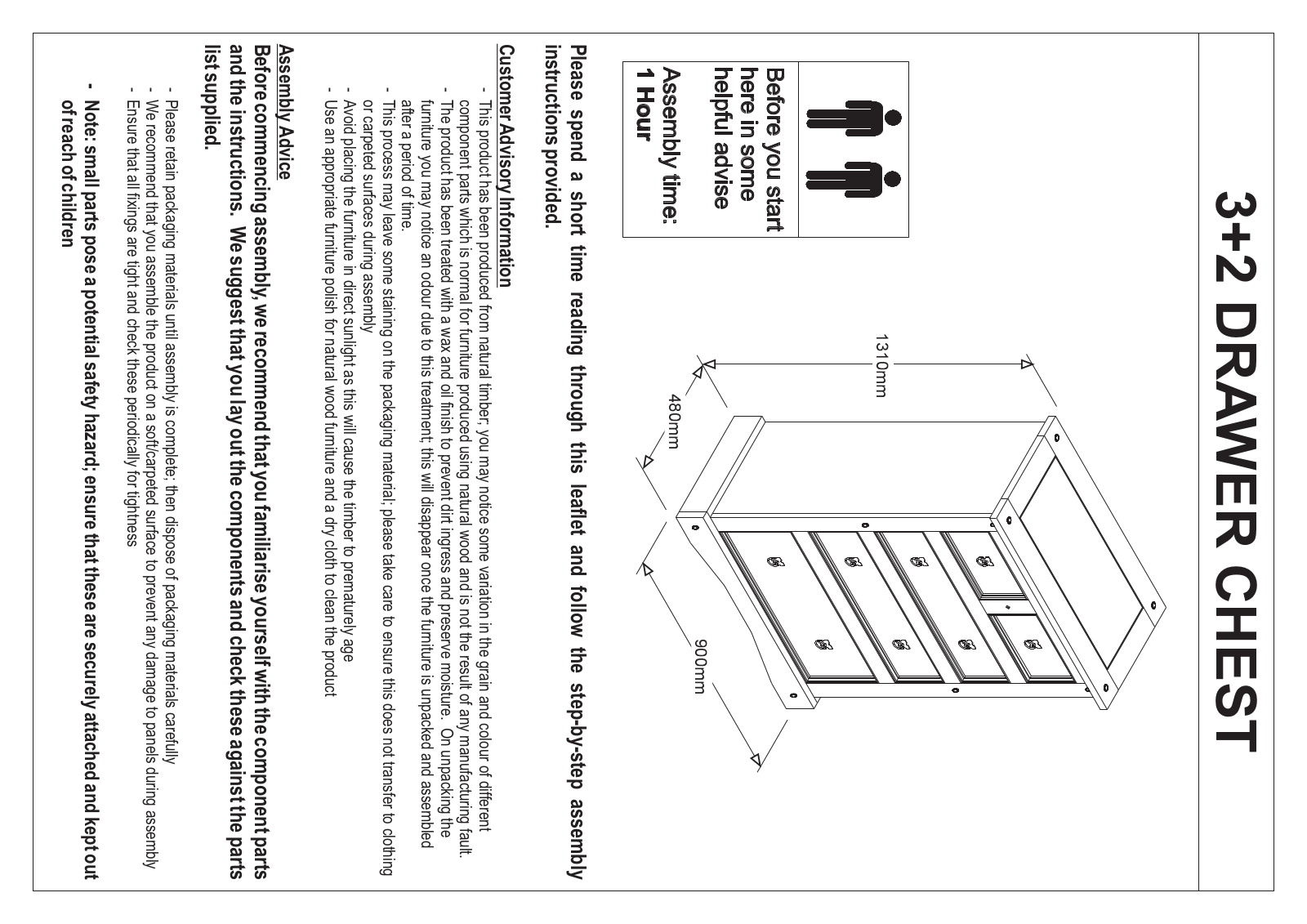 Argos 6431941 ASSEMBLY INSTRUCTIONS