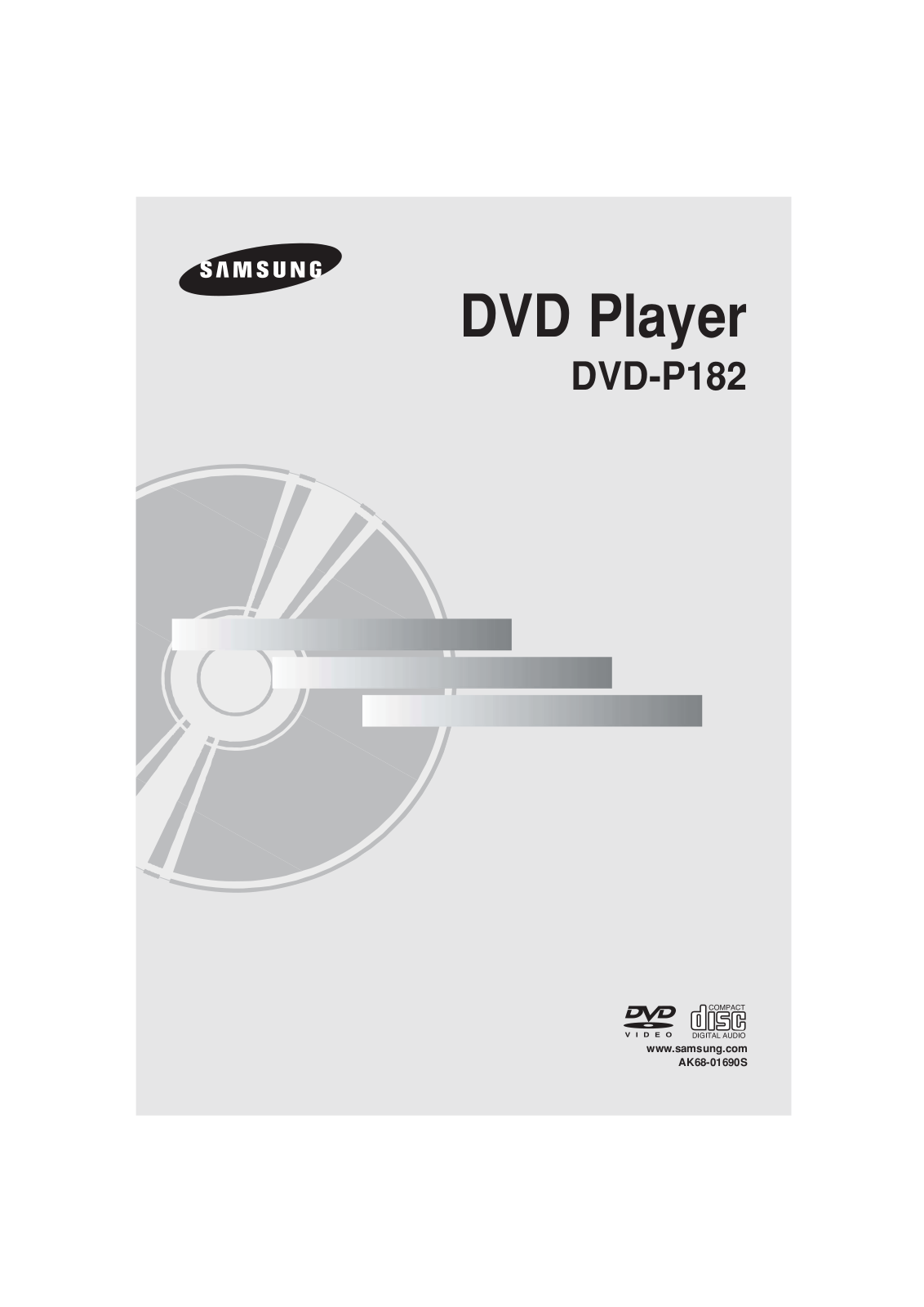 Samsung DVD-P182 User Manual