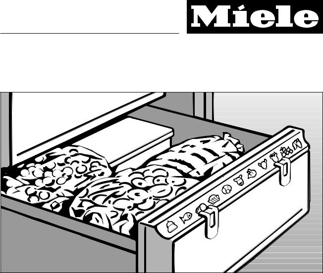 Miele F1301S Operating instructions