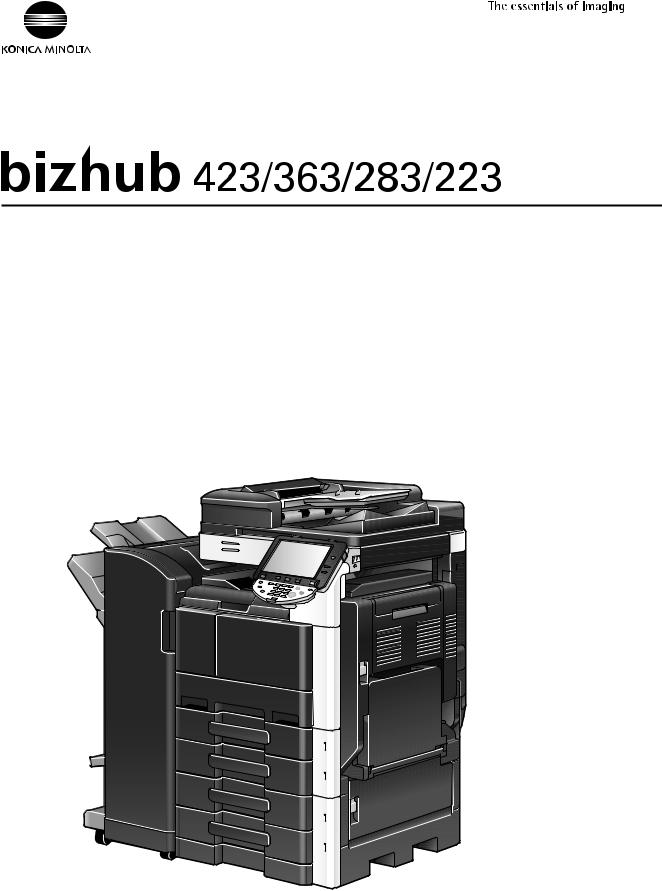 Konica Minolta BIZHUB 223 User Manual