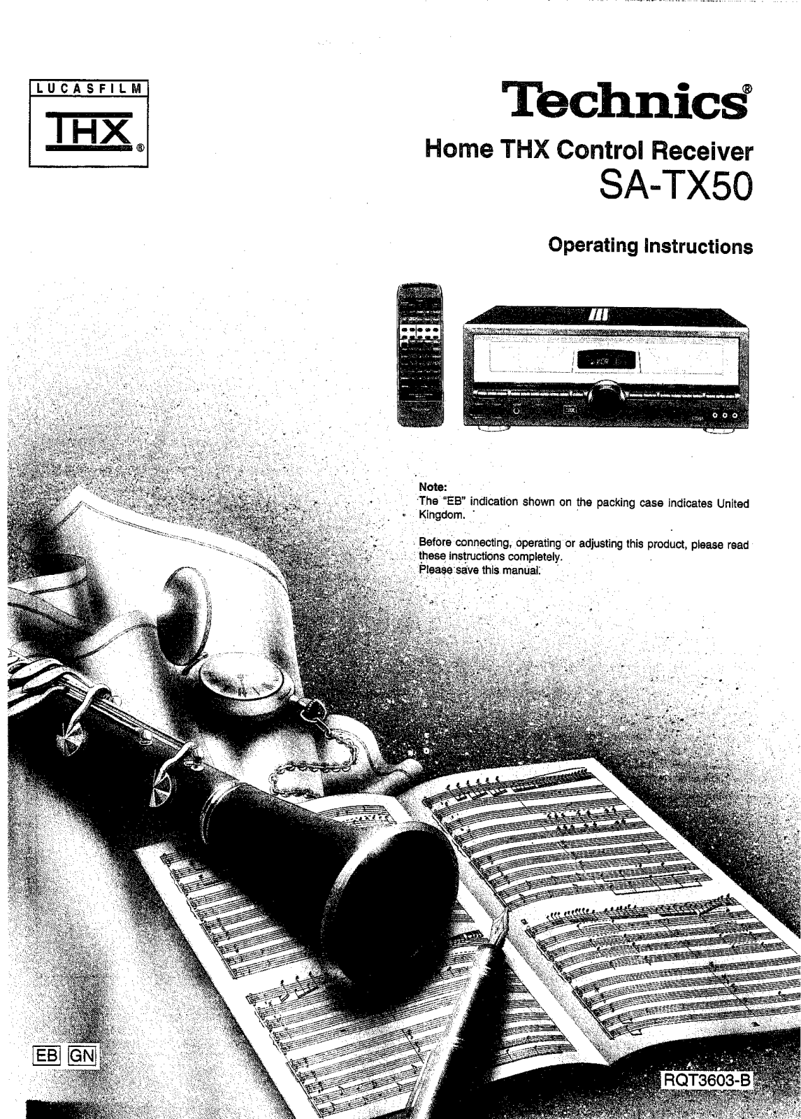 Technics SA-TX50 Service Manual