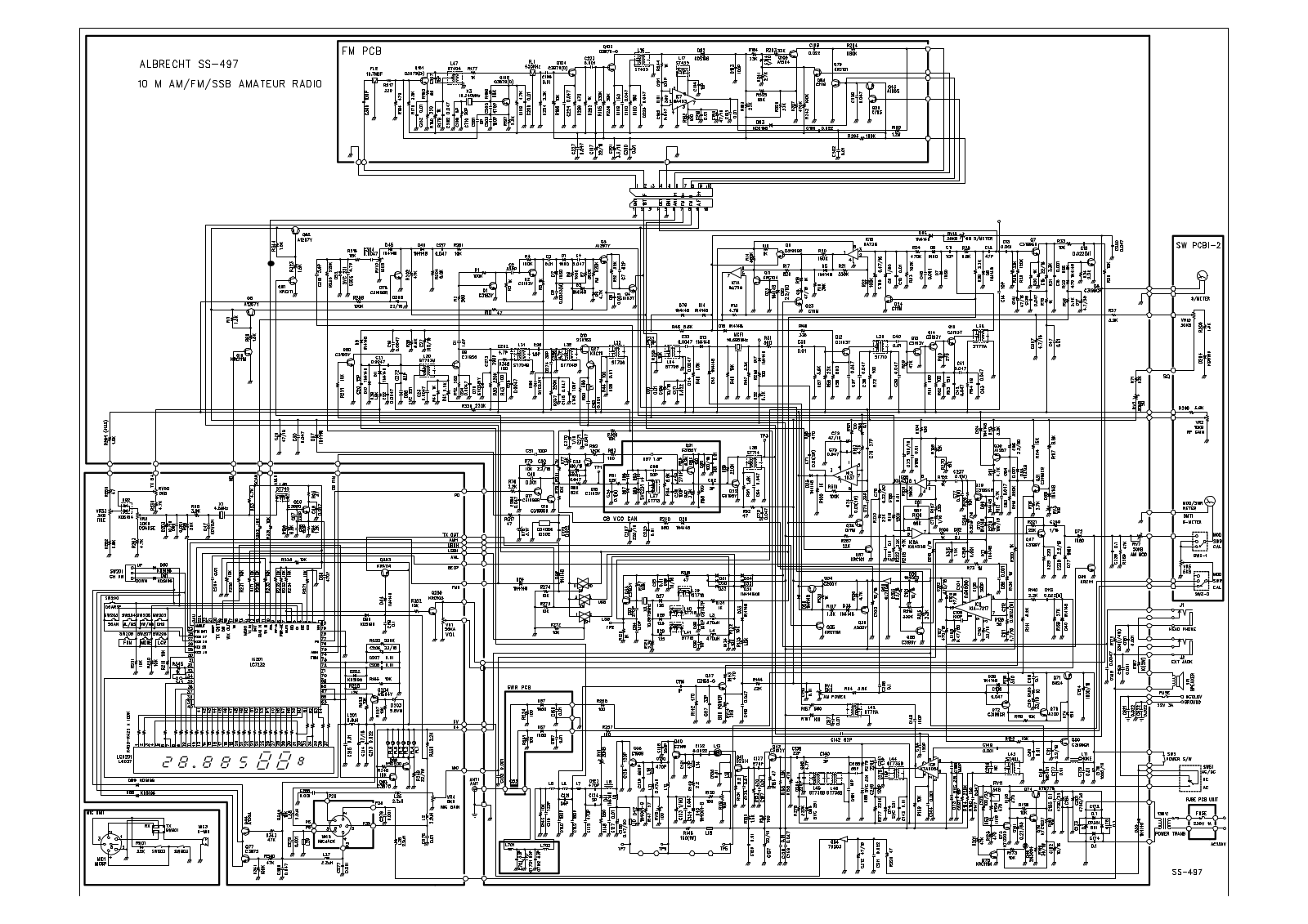 Albrecht AE497 S, SS 497, 2010, SS 497, Multicom 497 User Manual