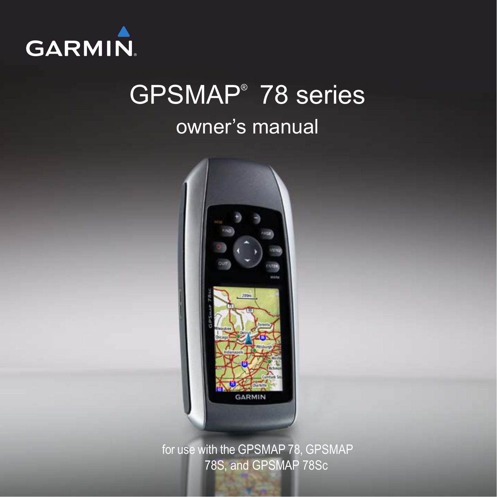 Graco GPSMAP 78 User Manual