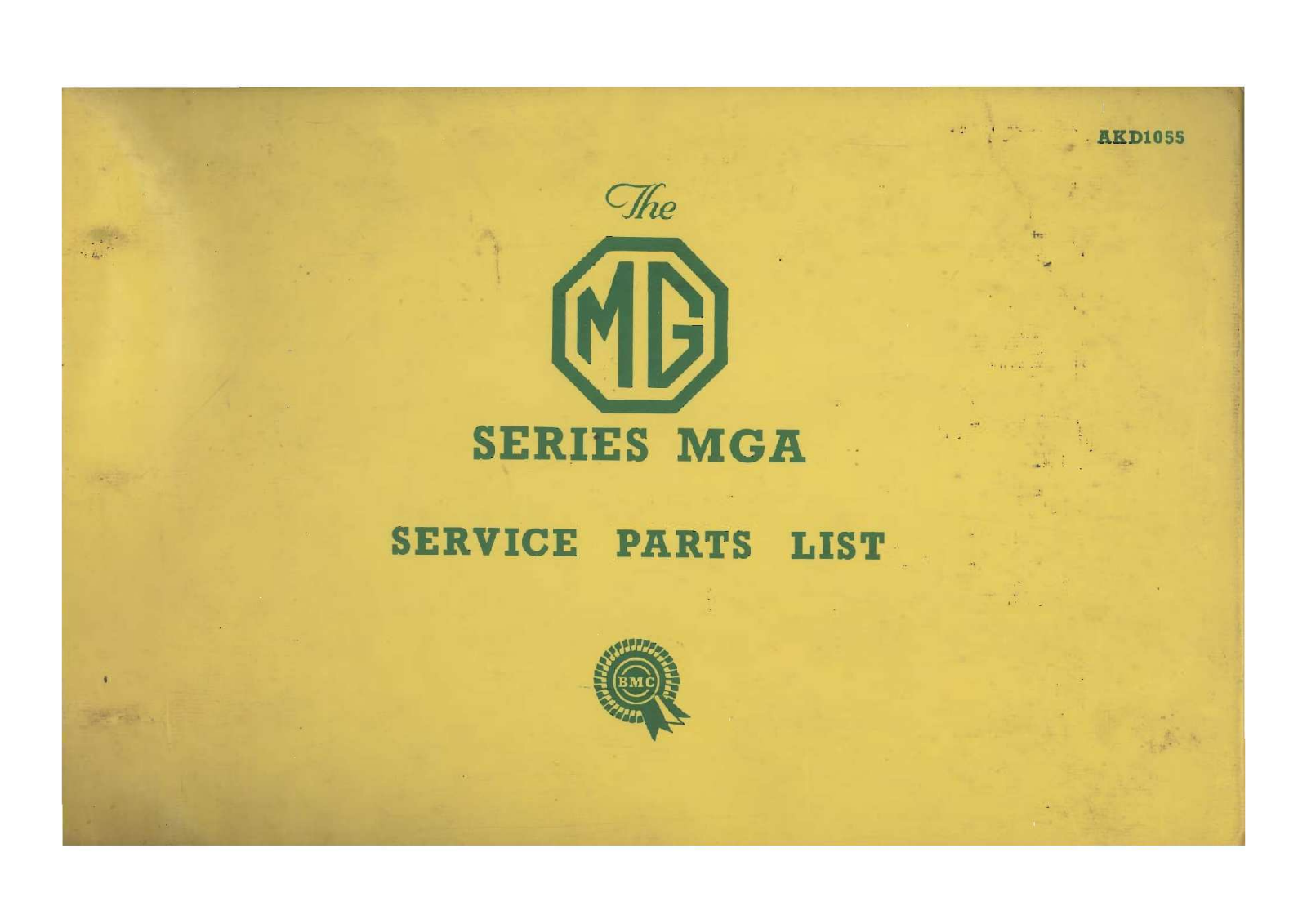 MG MGA  1500 User Manual