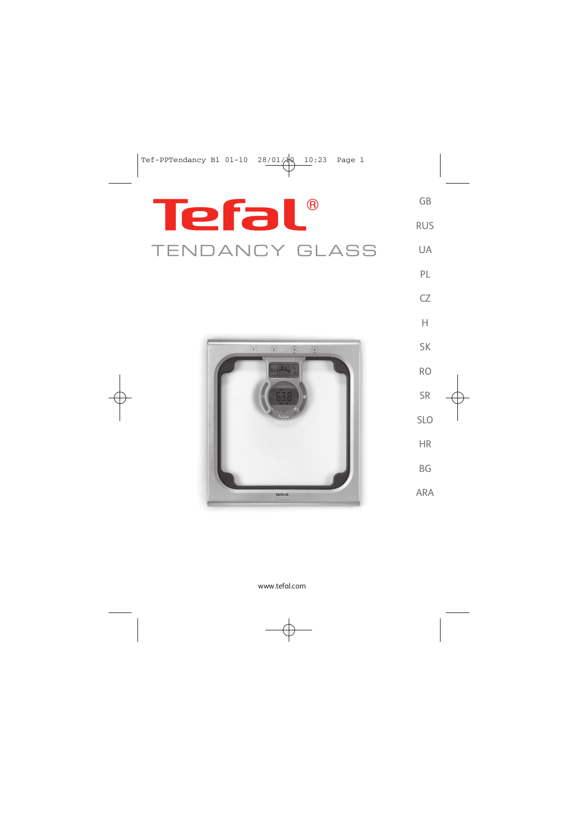 Tefal PP6000B1 User Manual