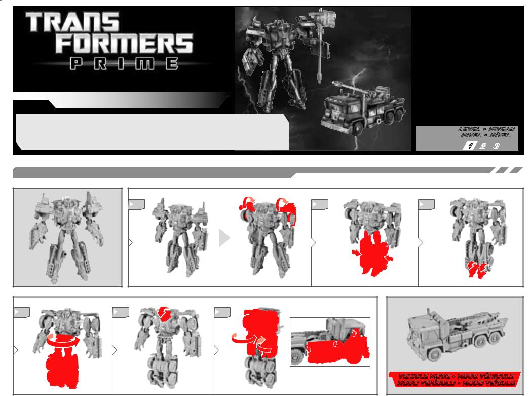 HASBRO Transformers Prime Ultra Magnus User Manual