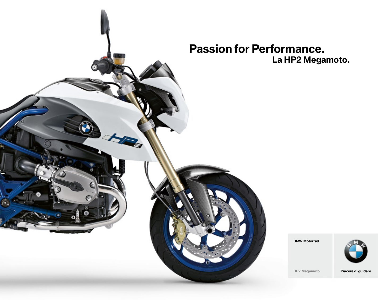 Bmw HP2 MEGAMOTO BROCHURE