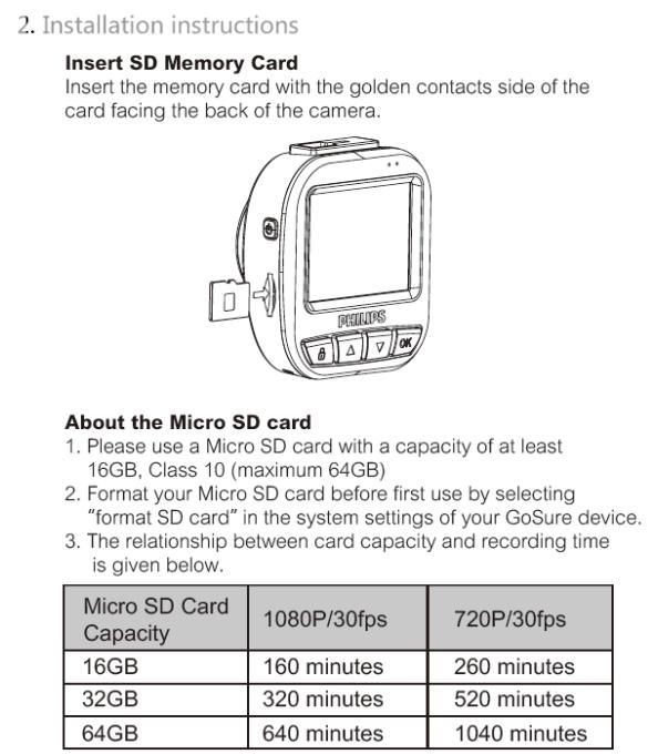 Philips ADR620 User guide