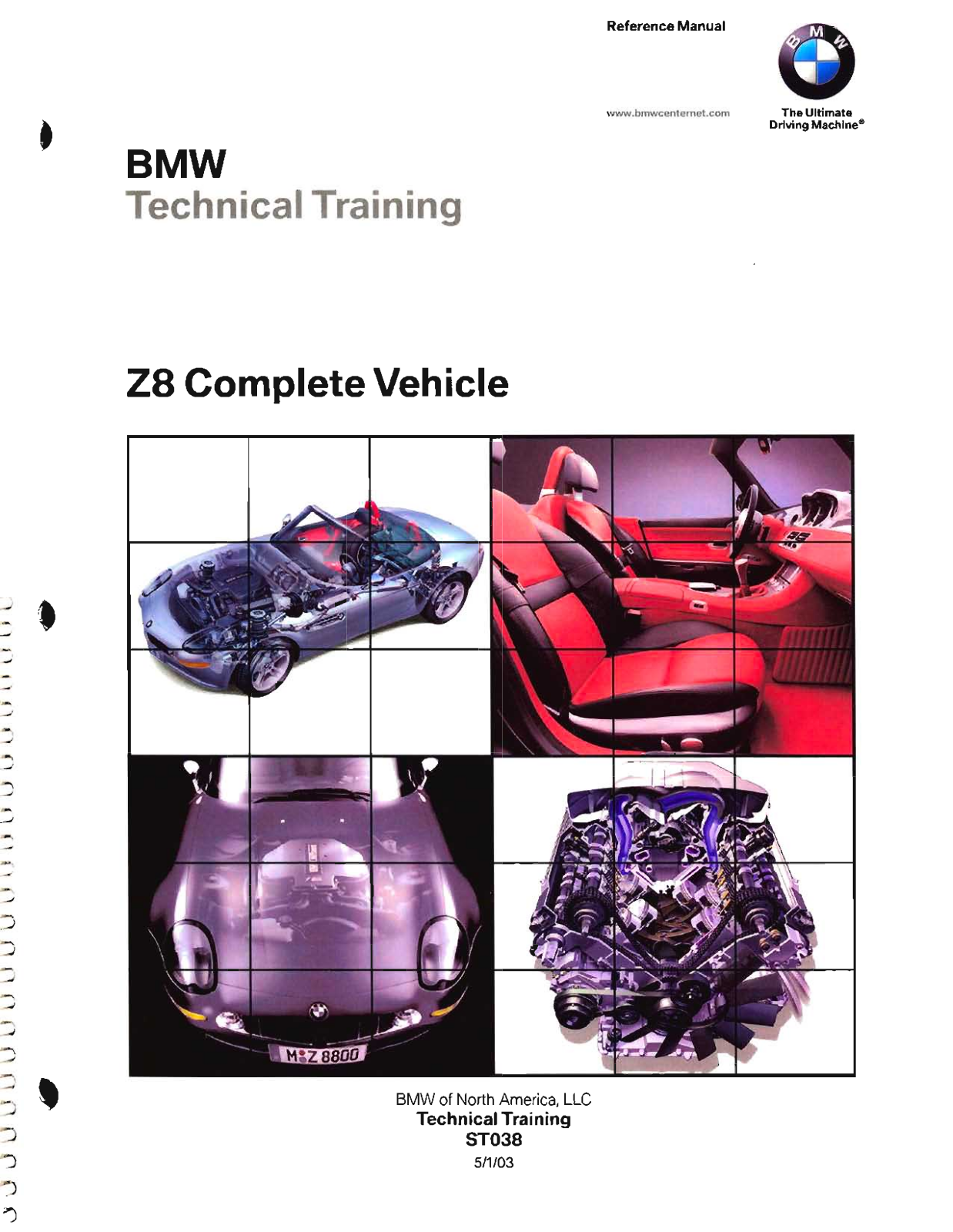 Alpina Z8 User Manual