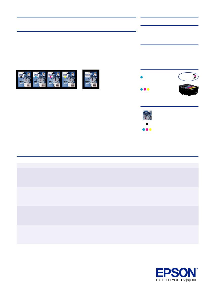 Epson C13T27014010 Product Data Sheet