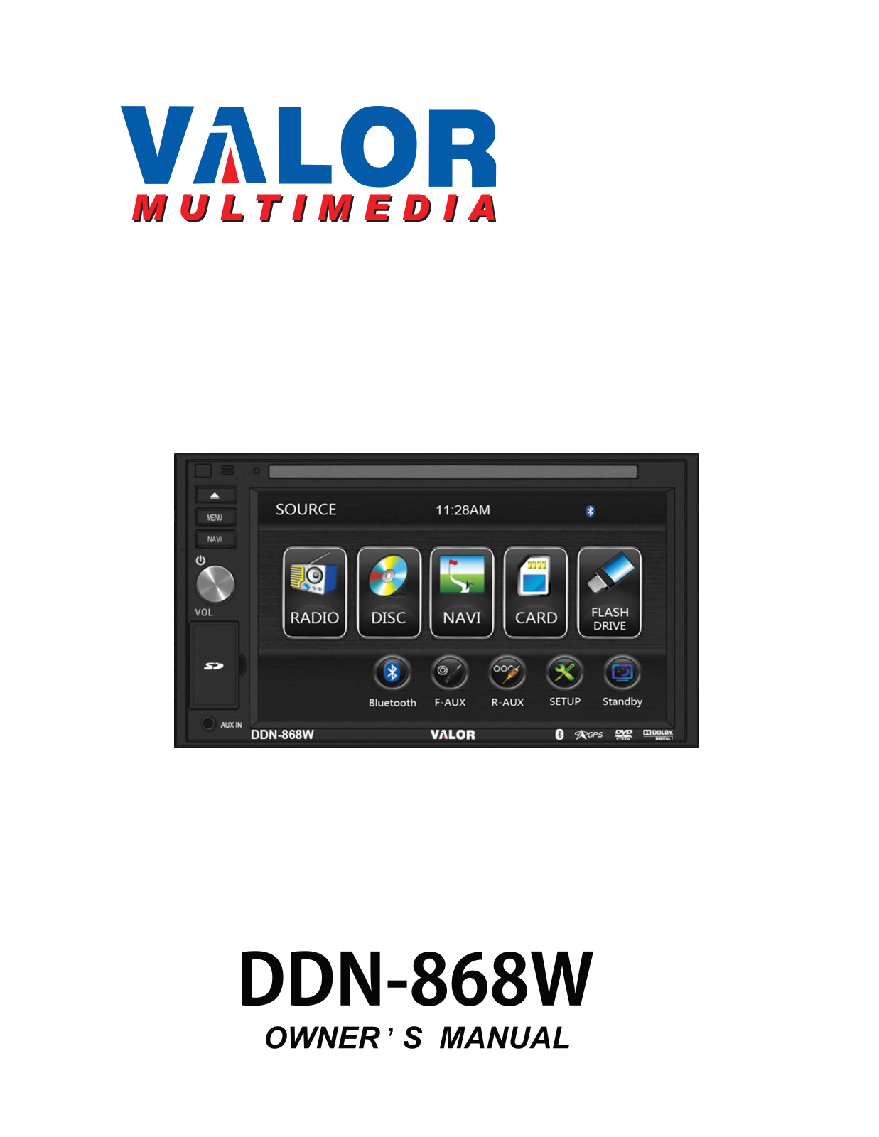 Valor DDN-868W User Manual