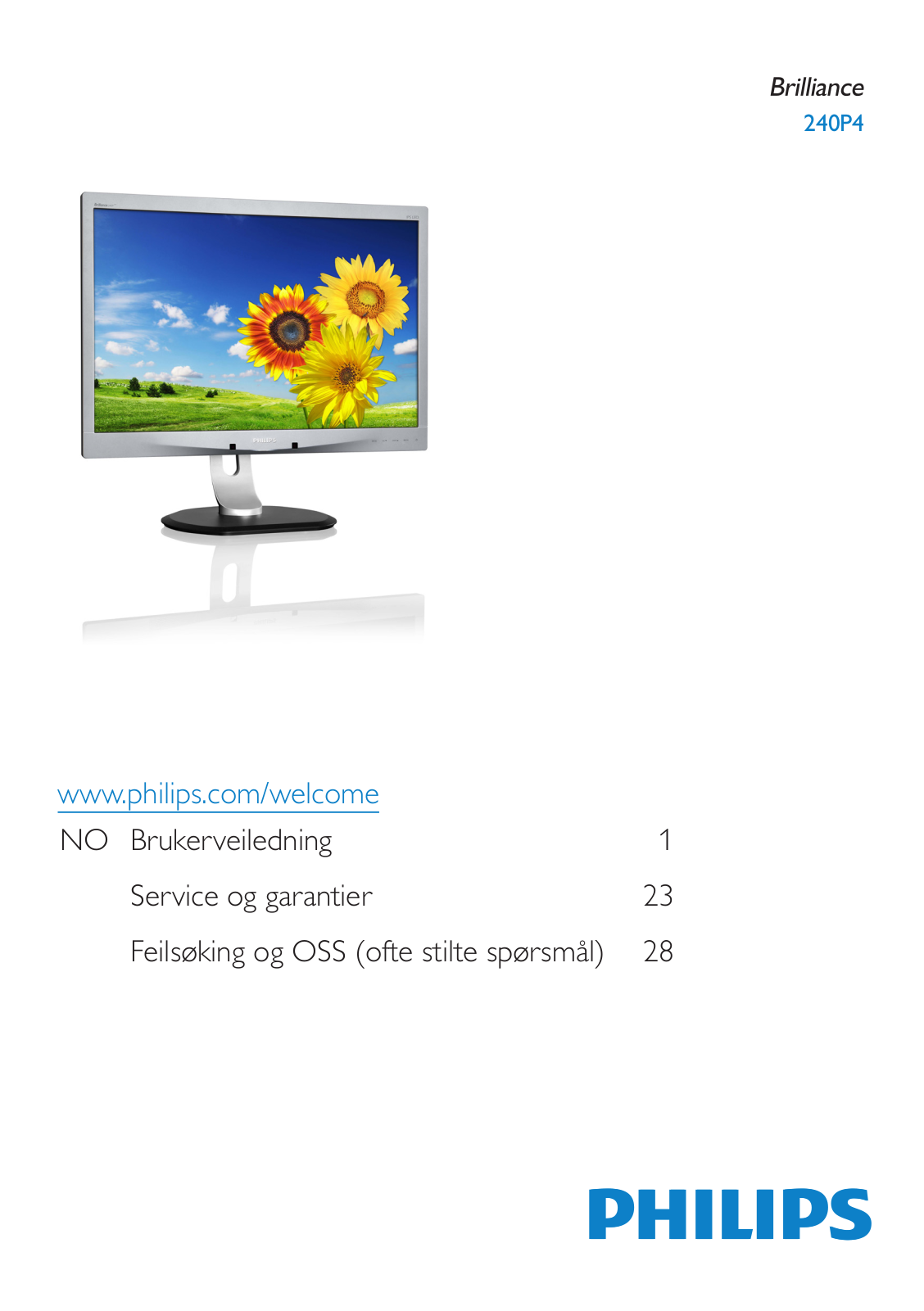 Philips 240P4QPYNB/00 User guide