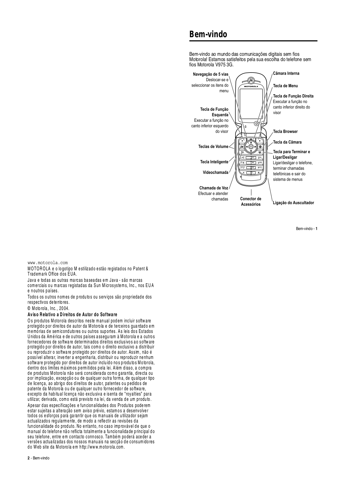 Motorola V975 User Manual