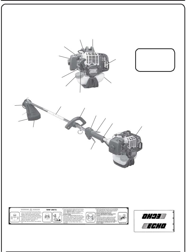 ECHO SRM-260, SRM-260S User Manual