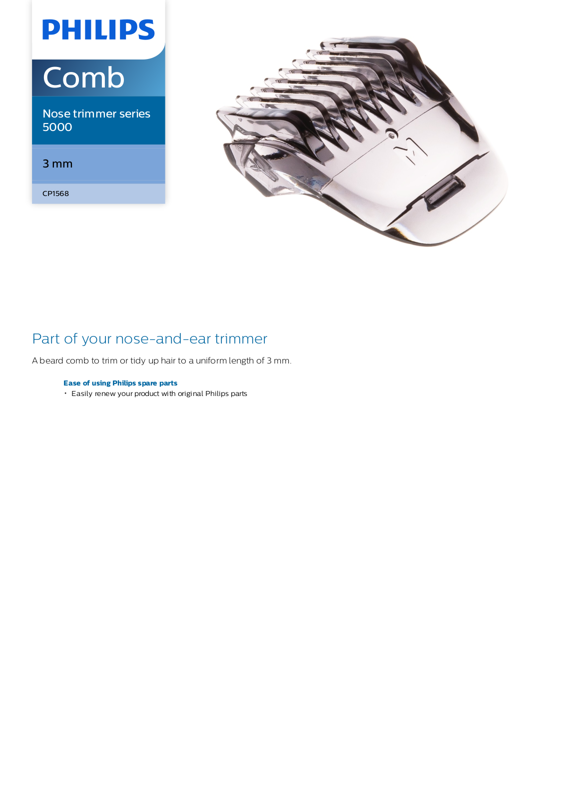 Philips CP1568/01 leaflet - ManualMachine.com