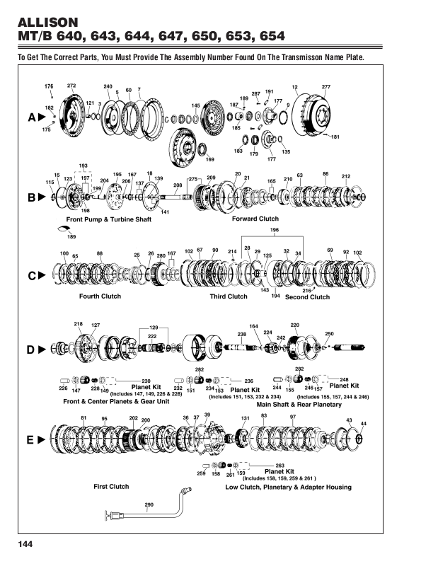 Allison Transmission MT643 Service Manual