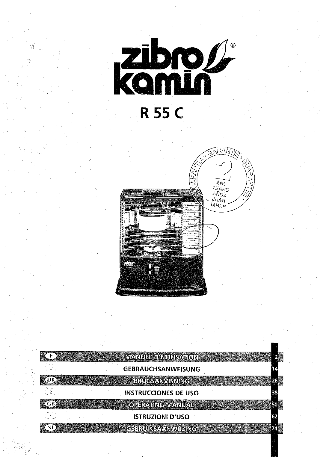 Zibro R55C User Manual