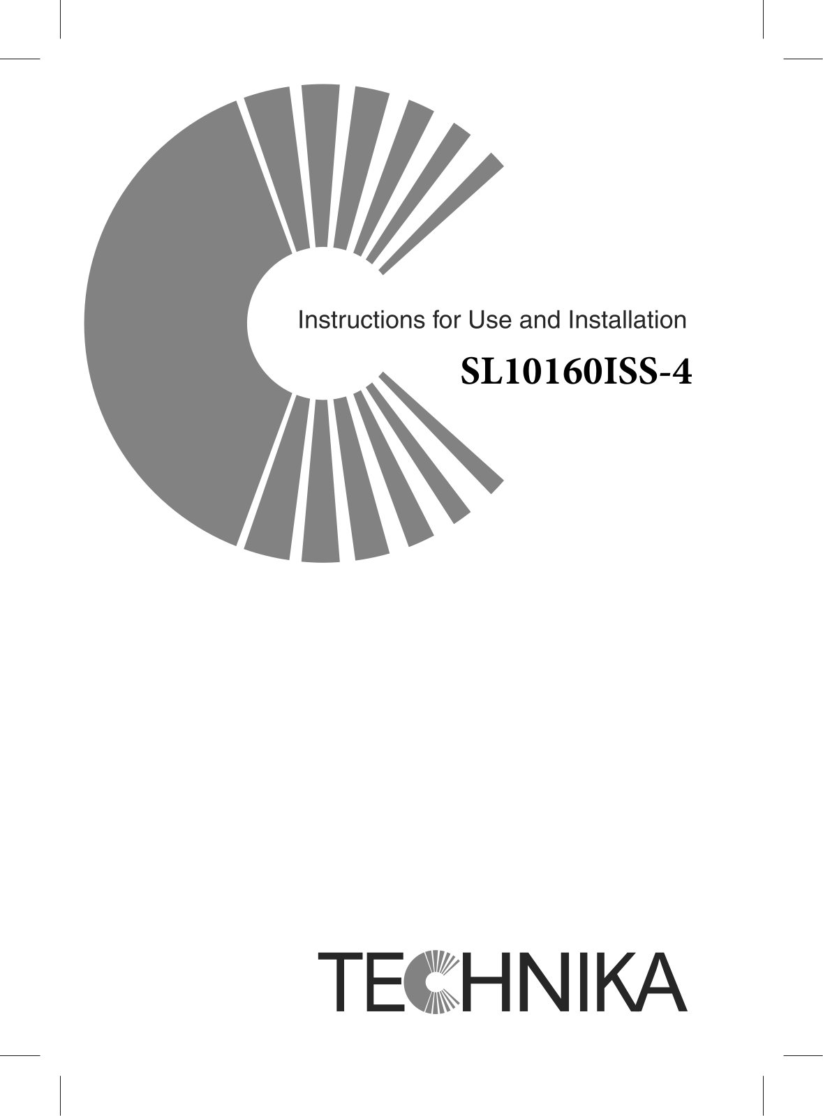 Technika SL10160ISS-4 User Manual