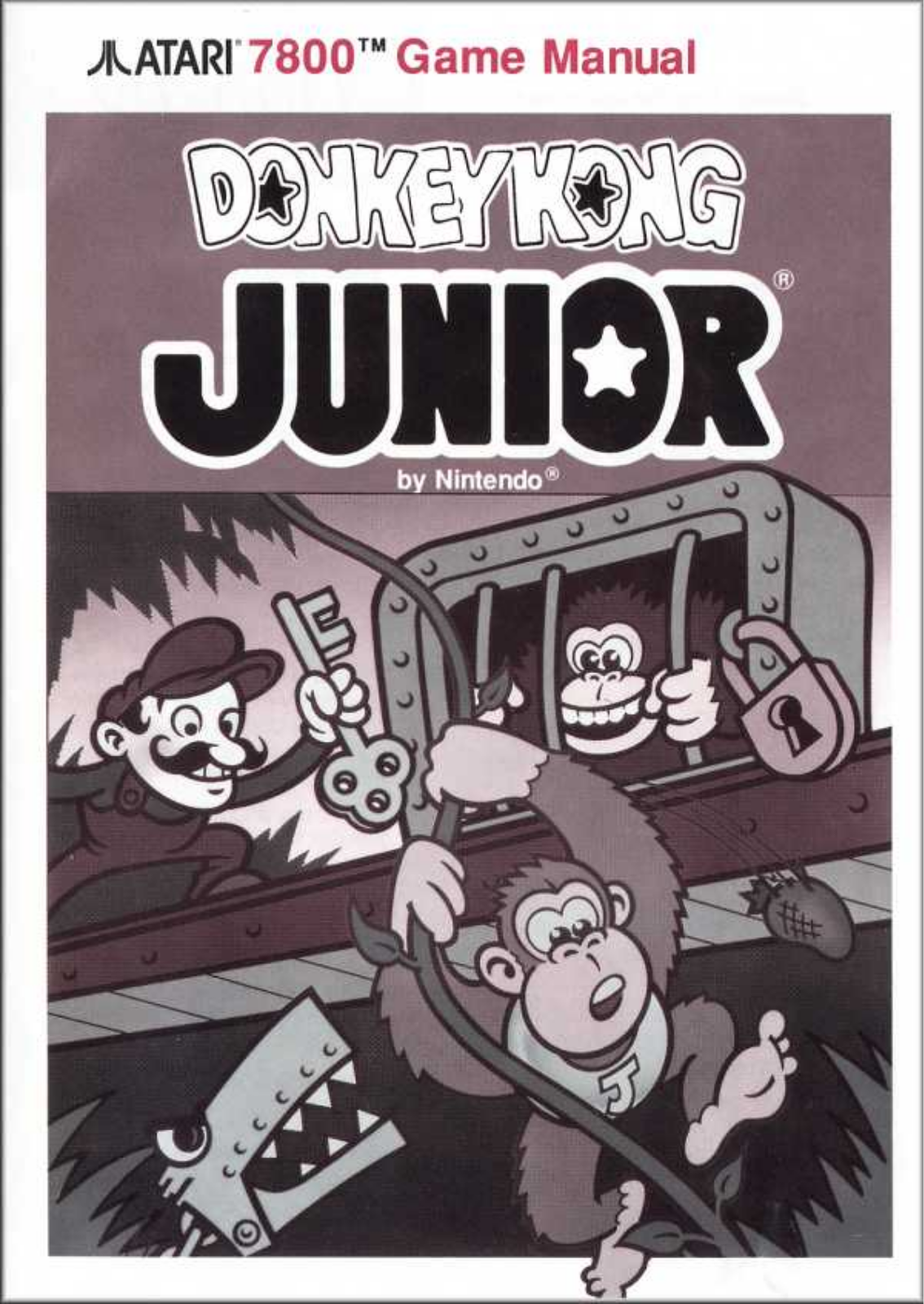 Atari Donkey Kong Junior (1988) User guide