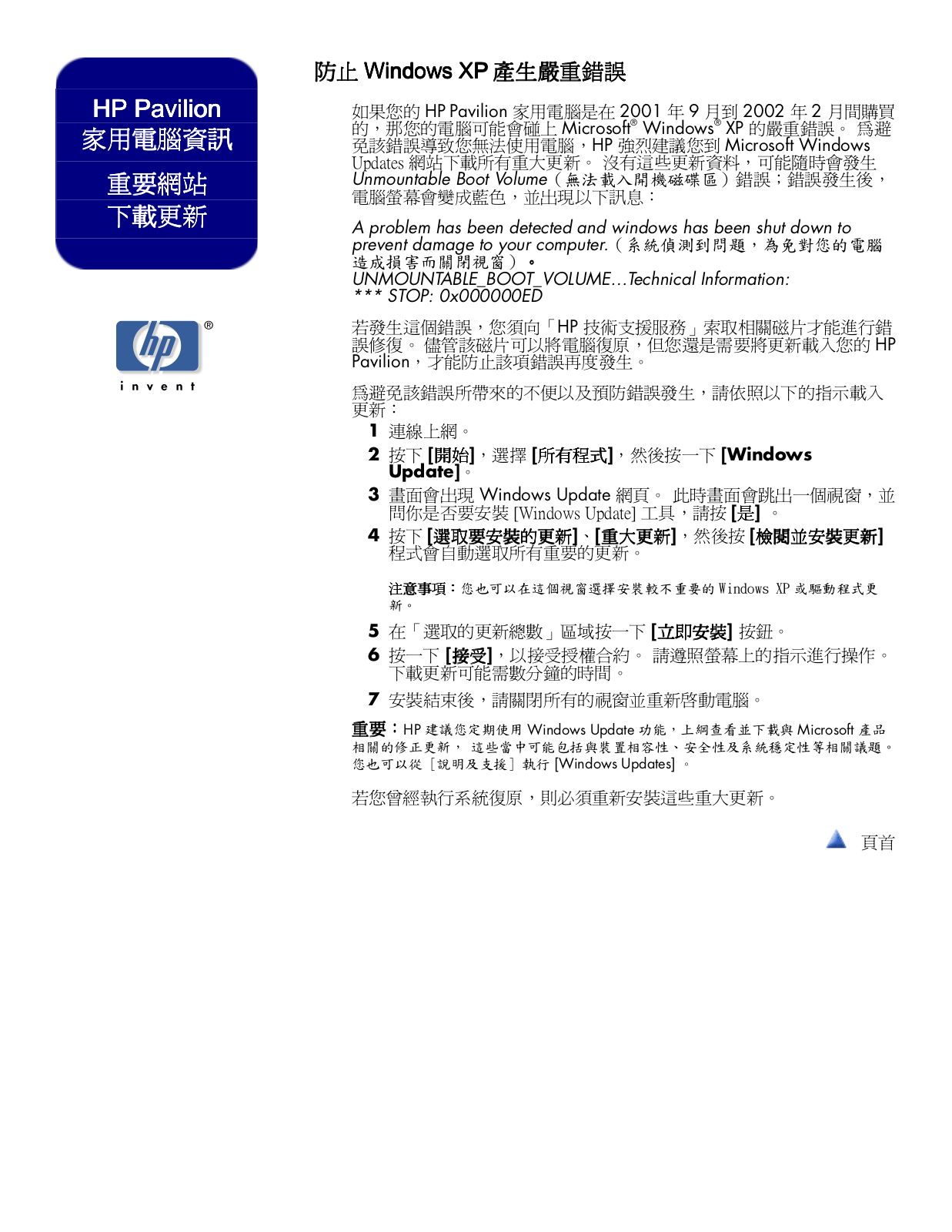 Hp PAVILION 7700 User Manual