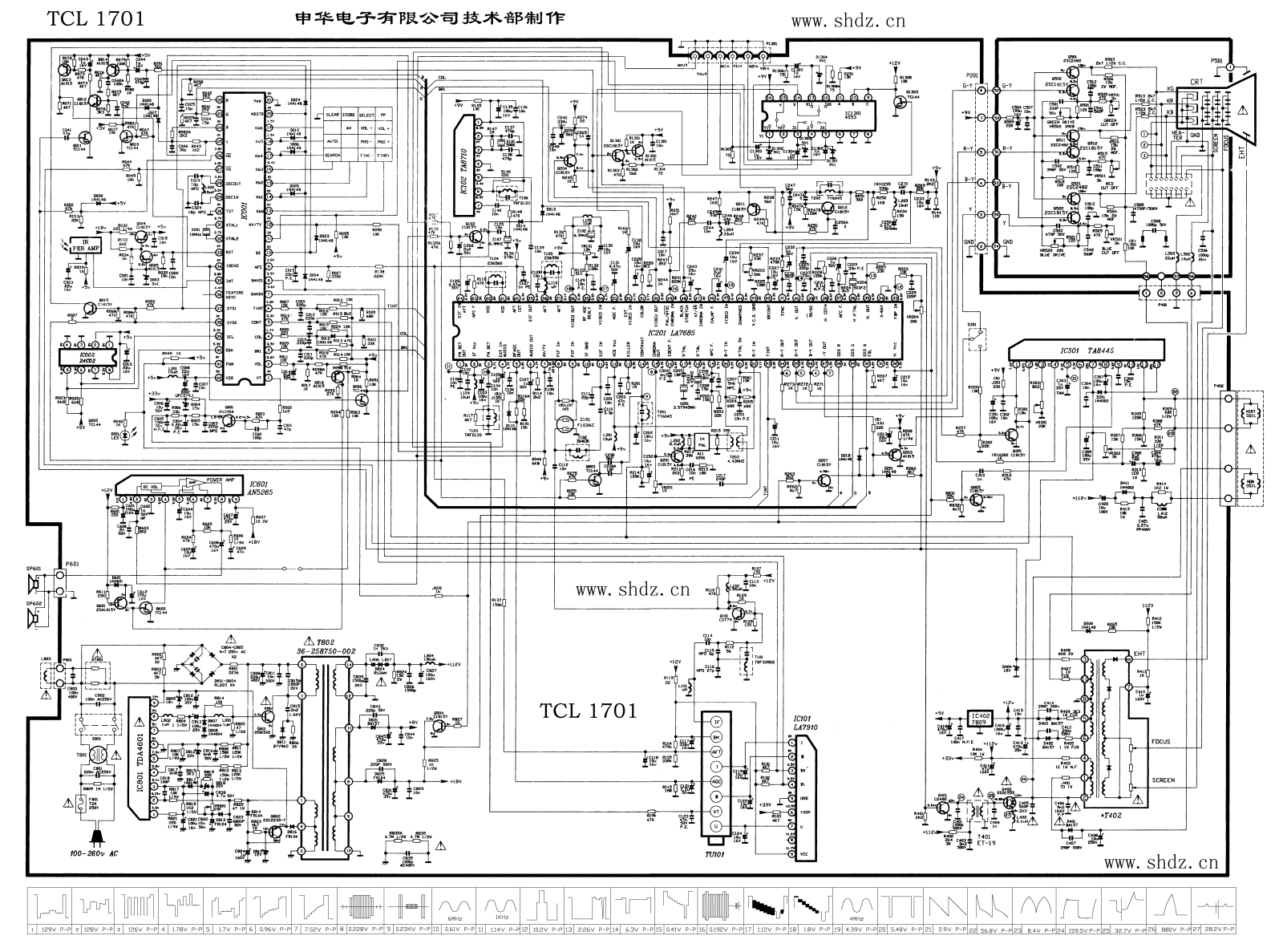 TCL 1701 Service Manual