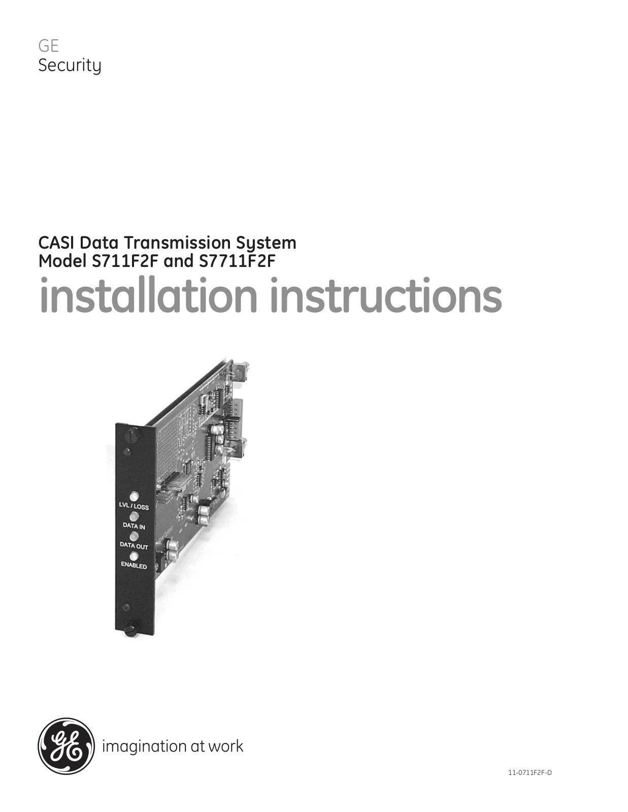 Interlogix S711F2F-RST2 User Manual