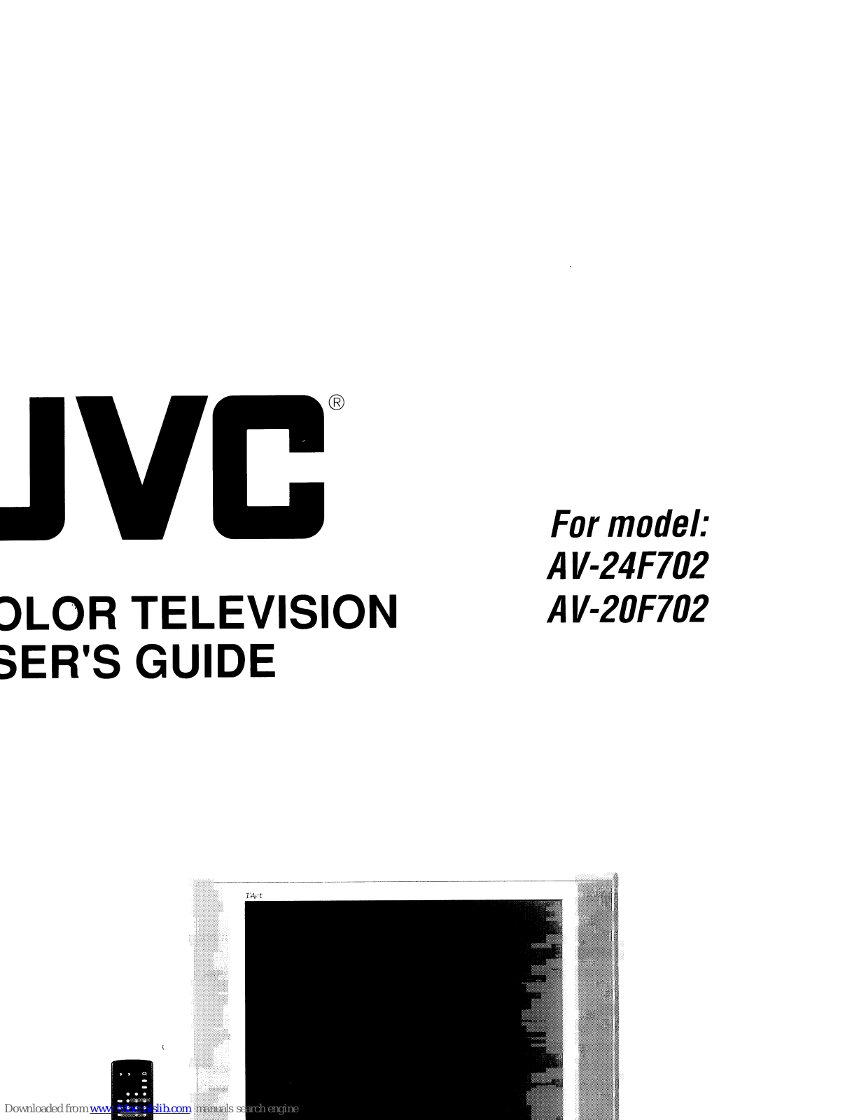 JVC AV-20F702 User Manual