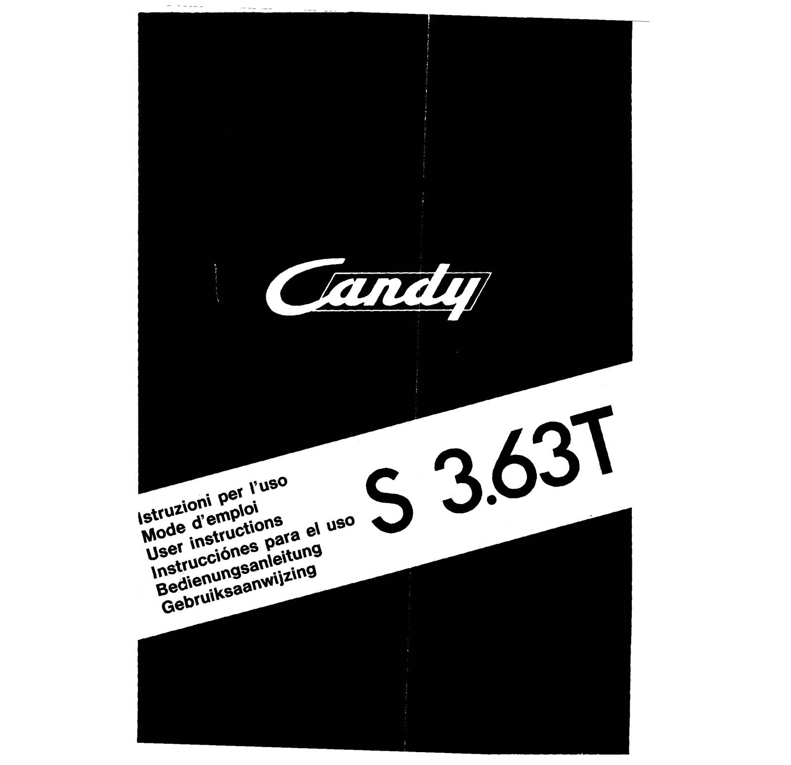 Candy S 3.63T User Manual