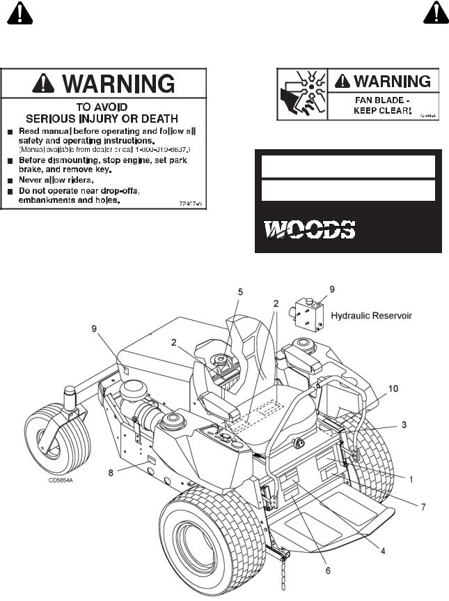 Woods Equipment FZ25D User Manual