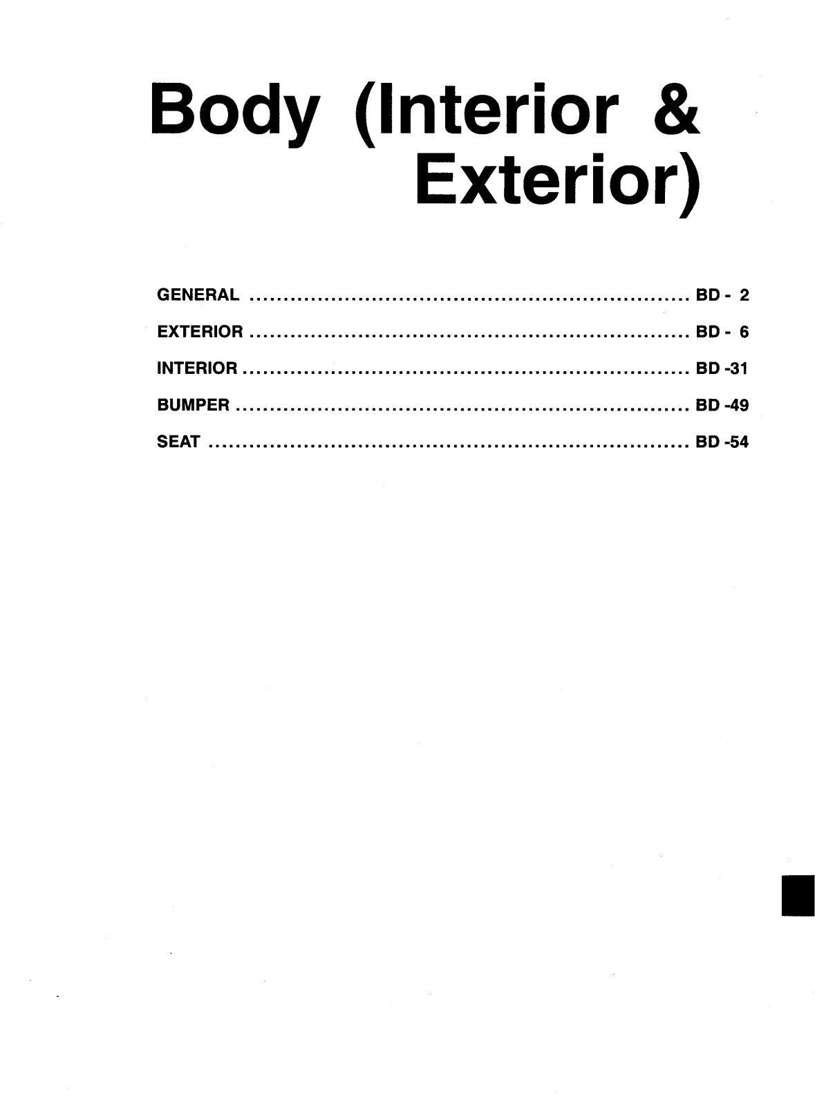 Hyundai Terracan 2003 User Manual