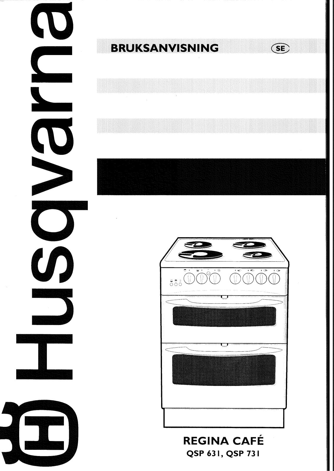 Husqvarna QSP731, QSP631 User Manual