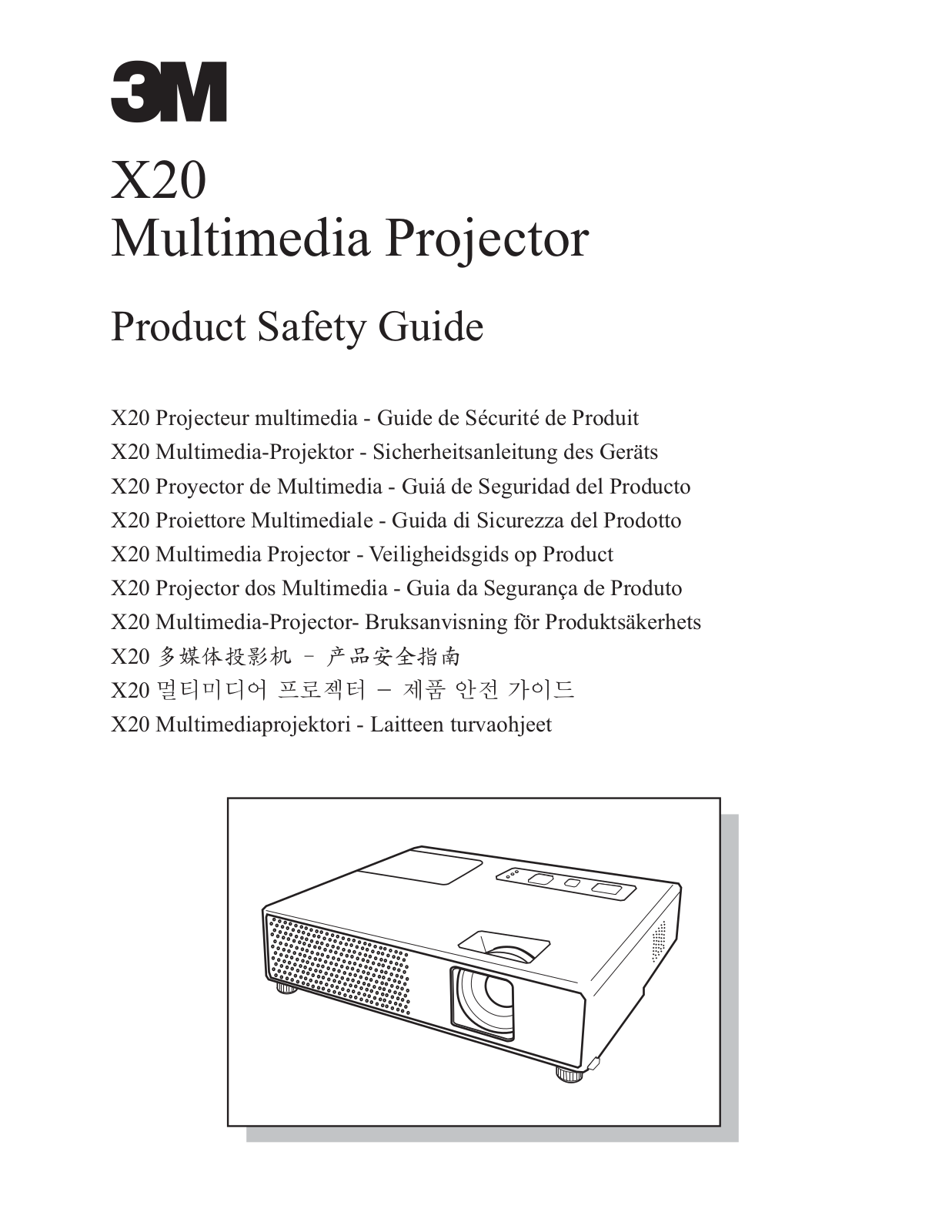 3M X20 User Manual