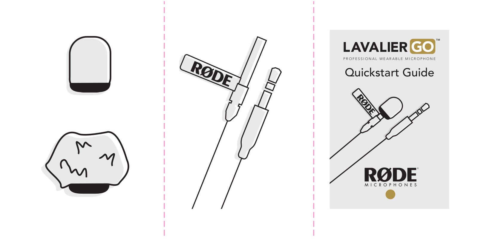 Rode LAVALIER-GO-W Quick Start Guide