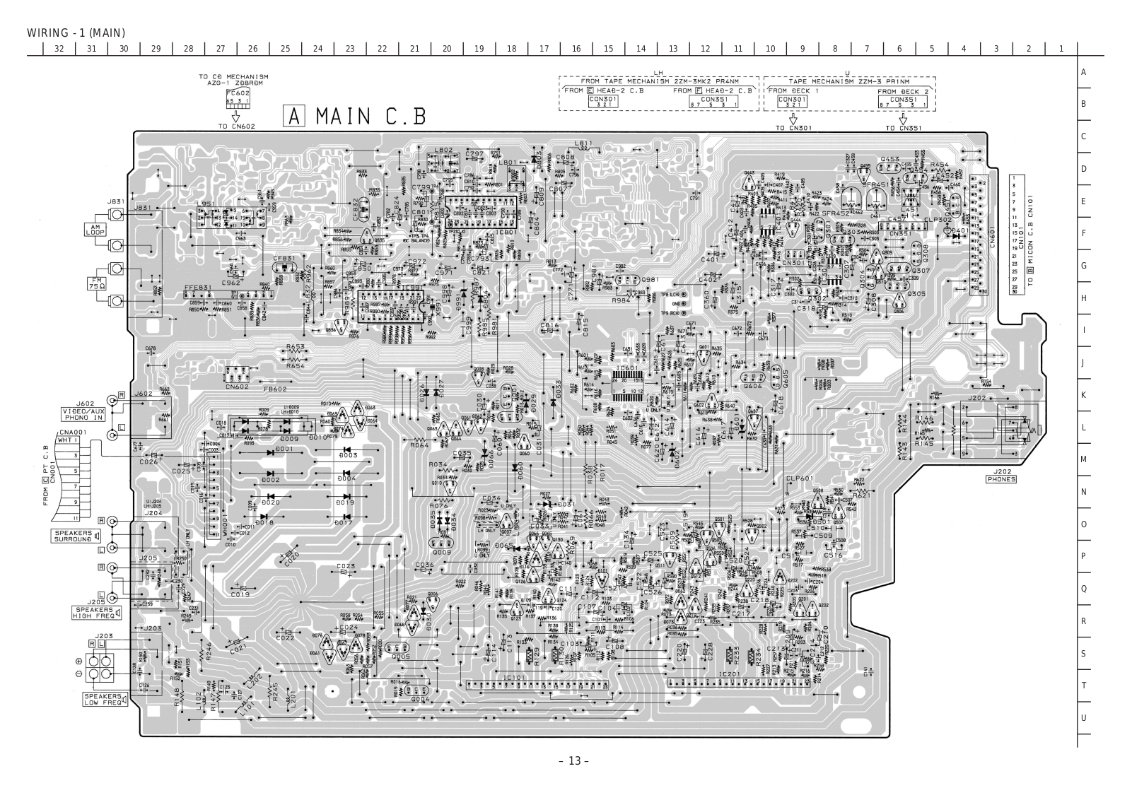 Aiwa NSX-AJ50 Schematic