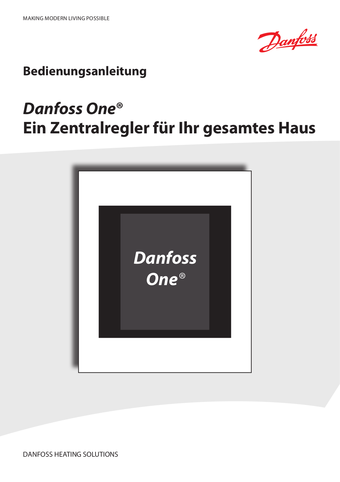 Danfoss One User guide