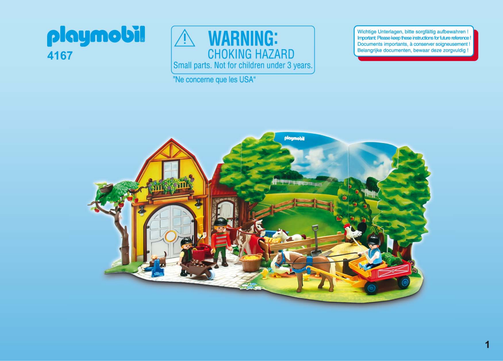 Playmobil 4167 Instructions