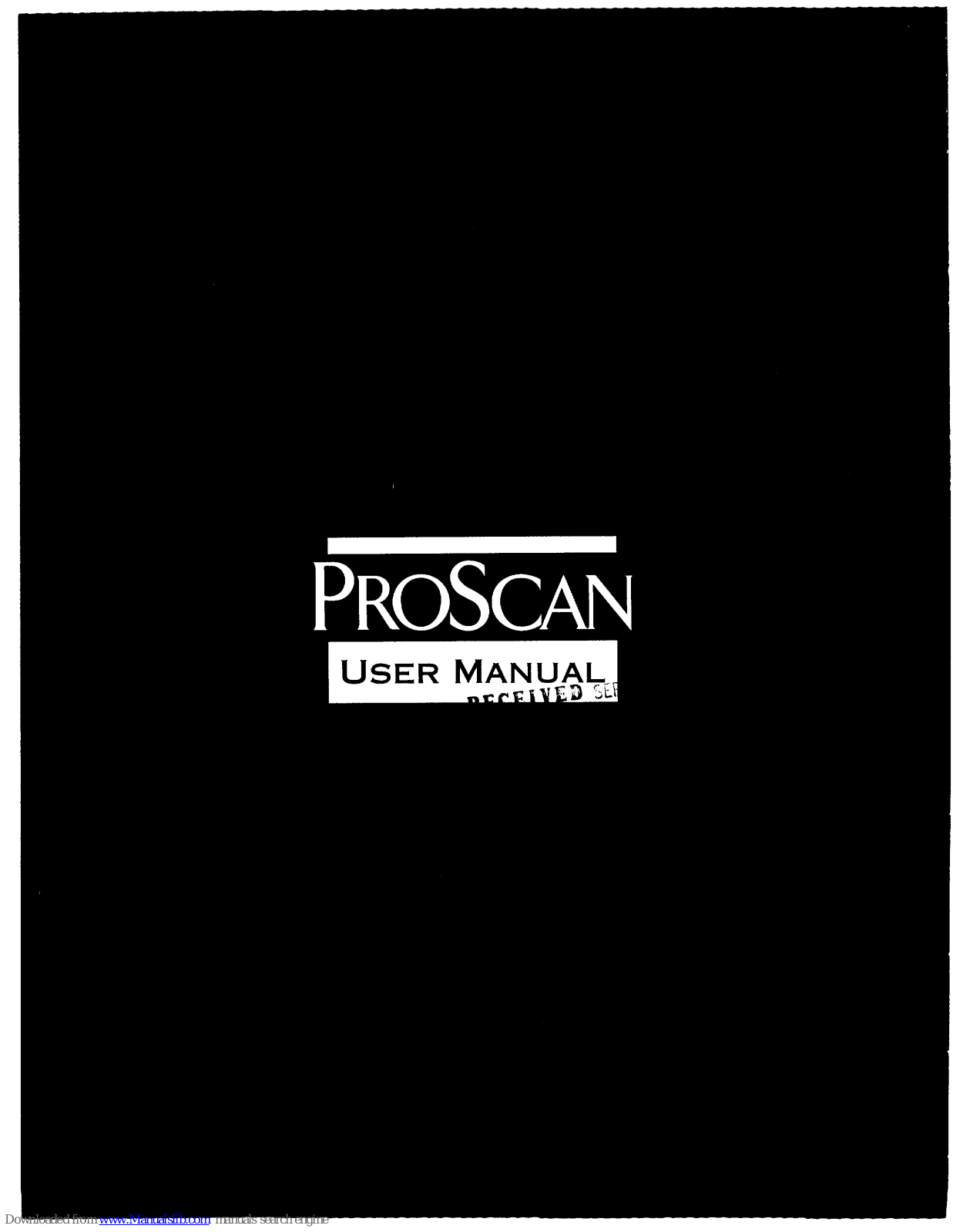ProScan PS80690 User Manual - ManualMachine.com