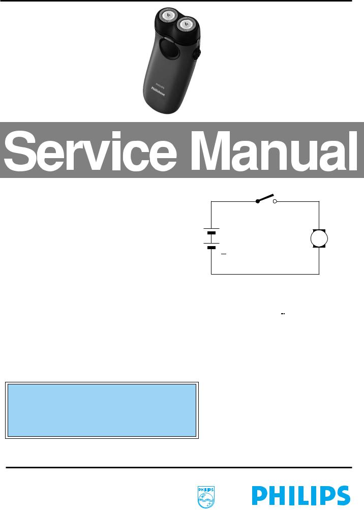 Philips HQ 304-A Service Manual