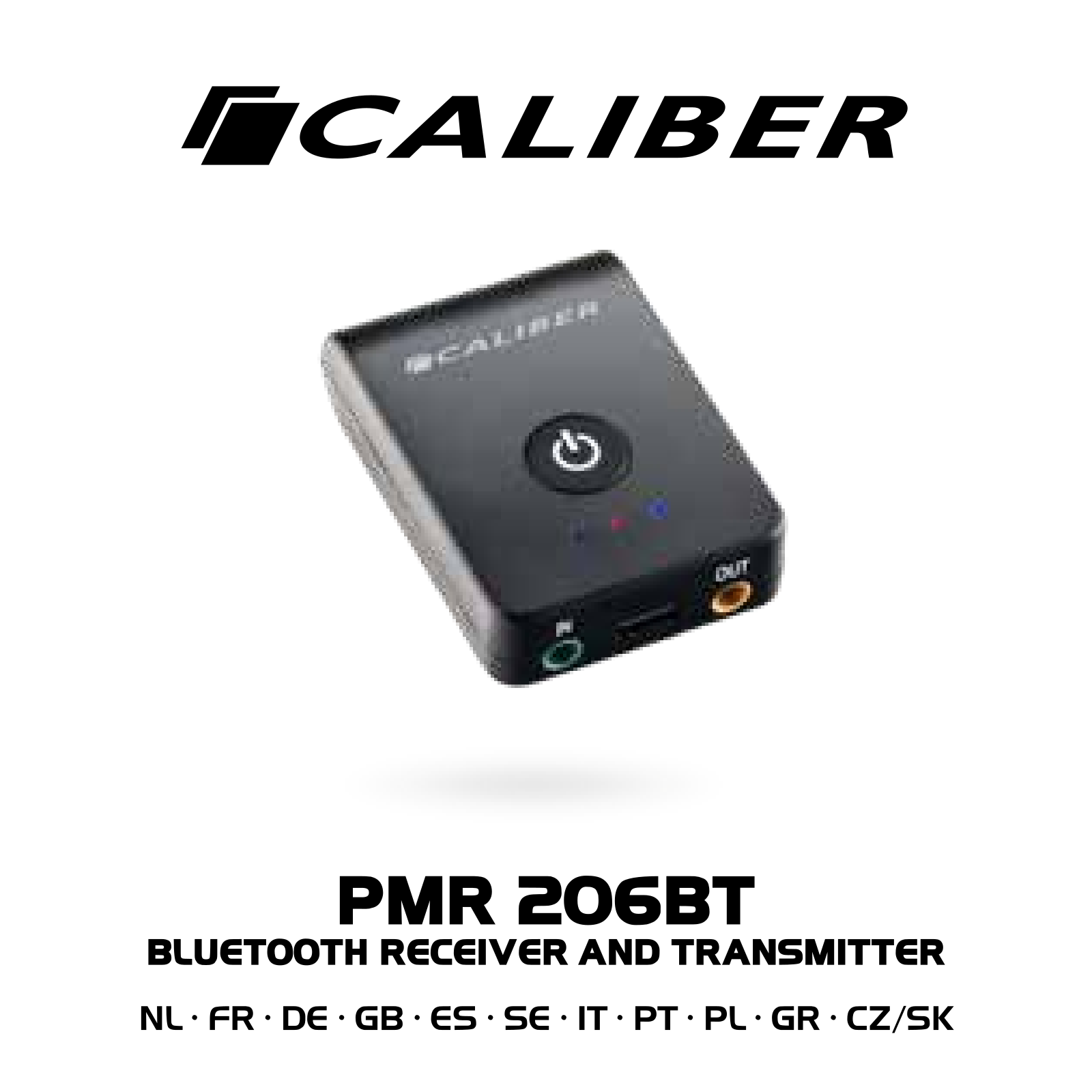 Caliber Audio Technology PMR206BT User manual