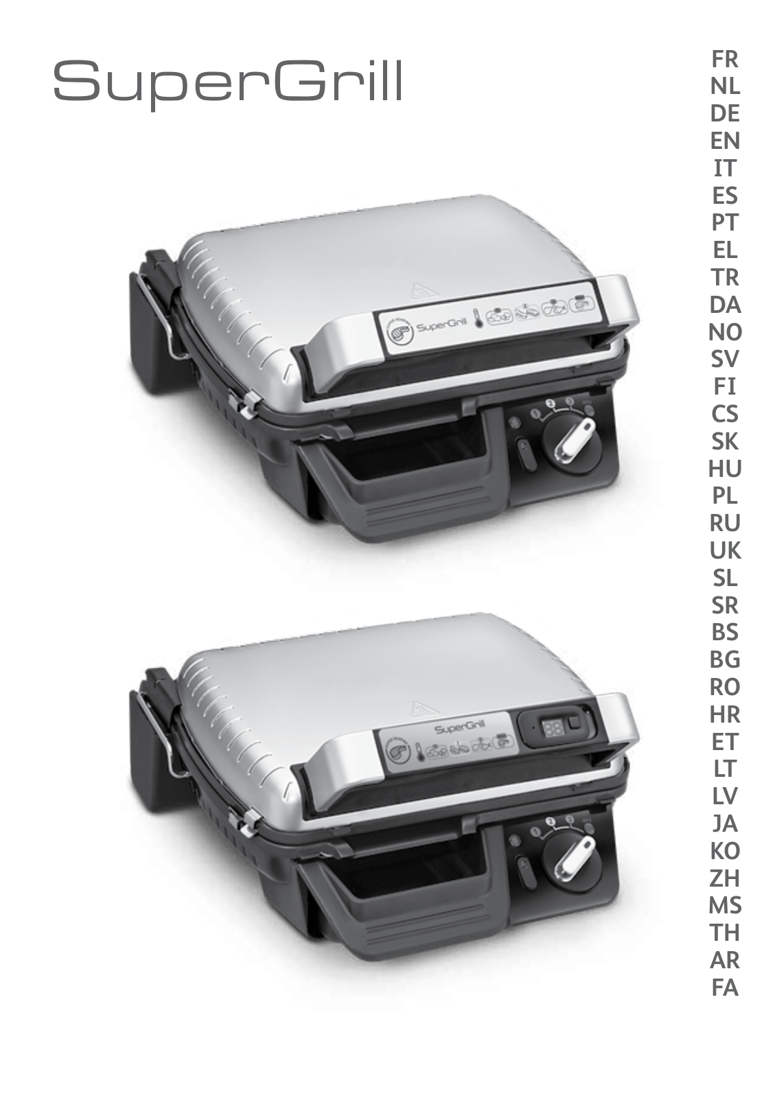 Tefal SUPERGRILL TIMER GC451B12 User Manual