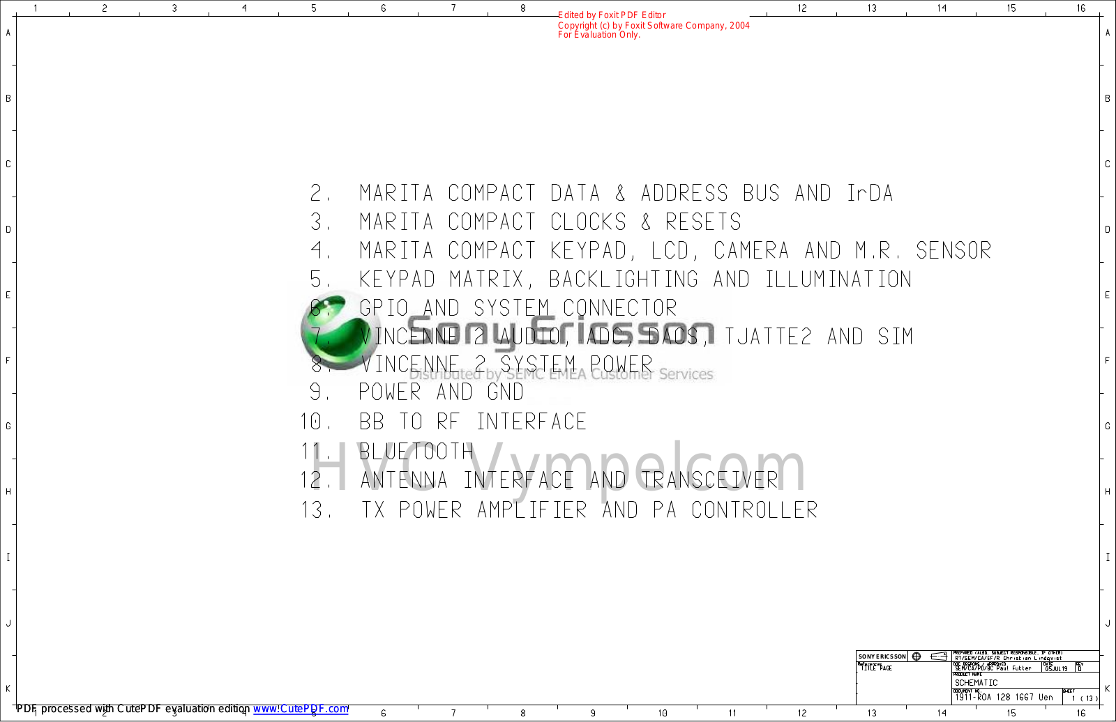 SE Z520 Schematic