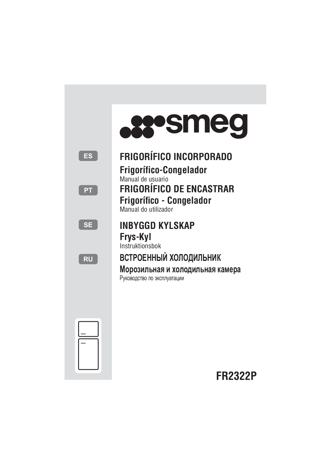 Smeg FR2322P User Manual