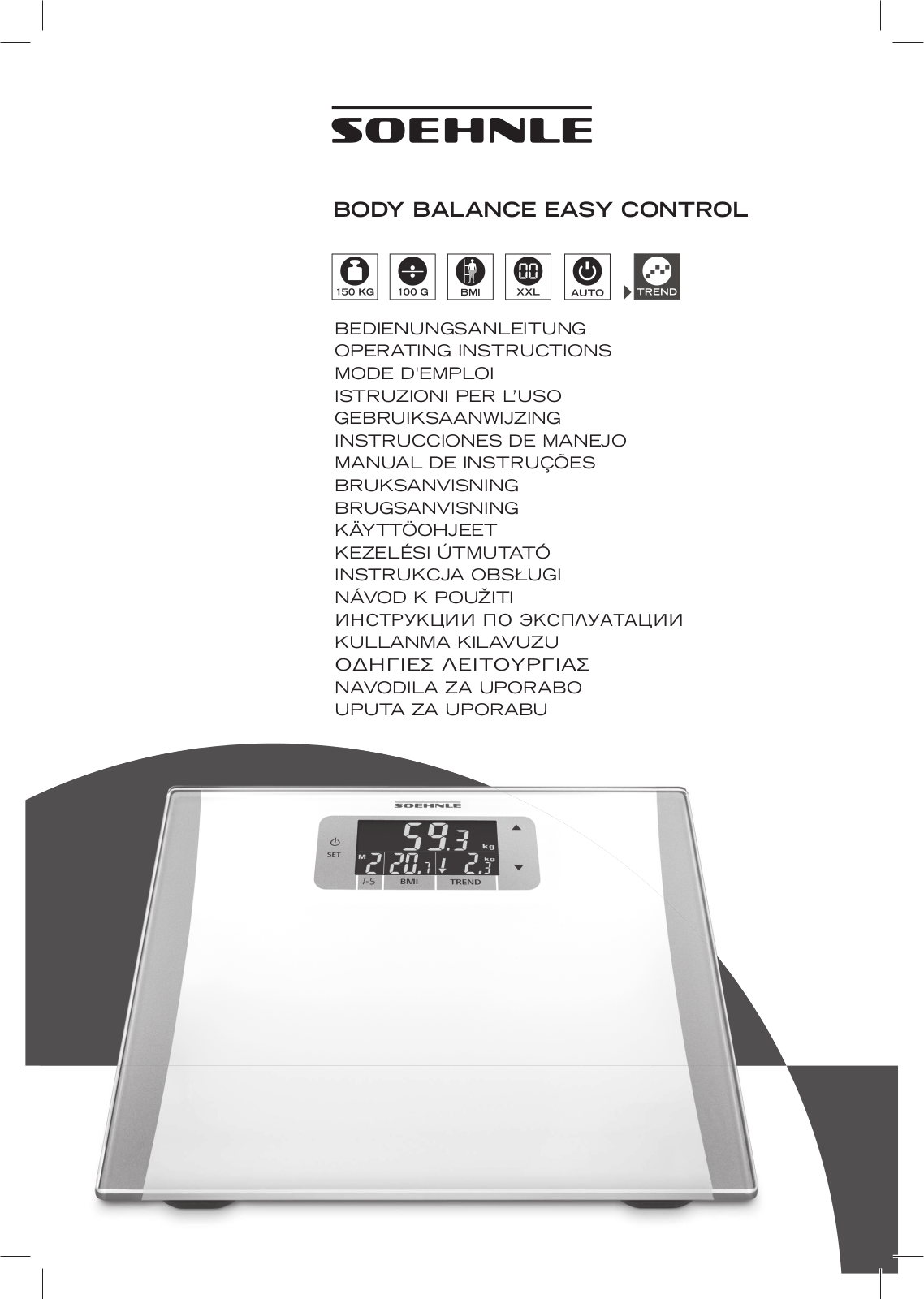 Soehnle Easy Control User Manual