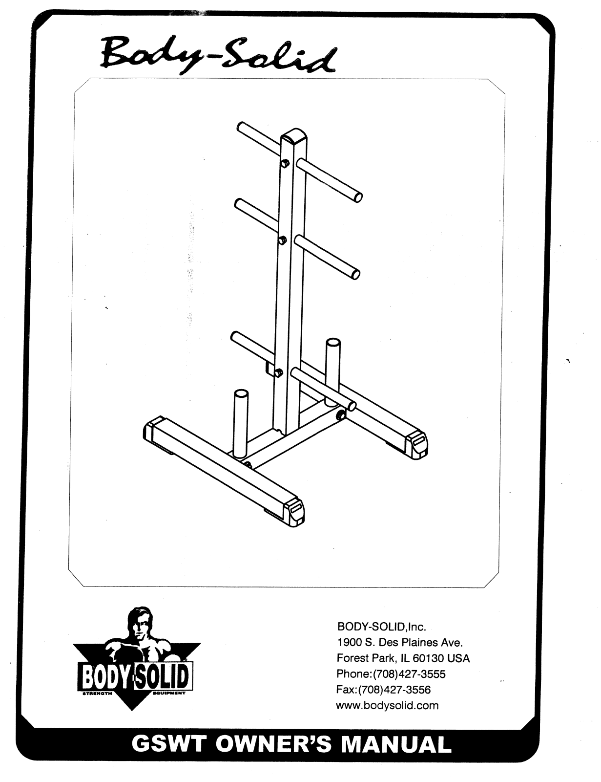 Body Solid GSWT User Manual