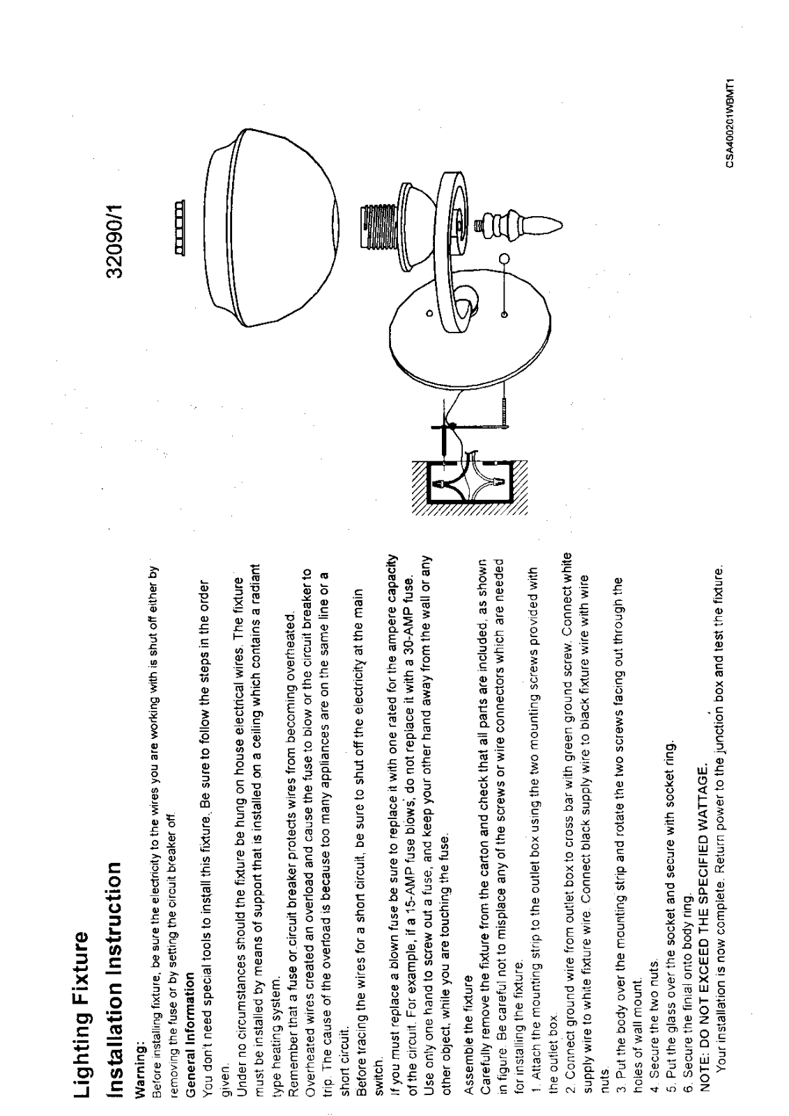 Triarch 32090-1 User Manual