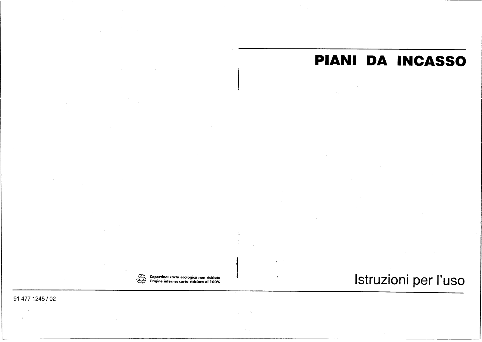 Smeg W931A User Manual