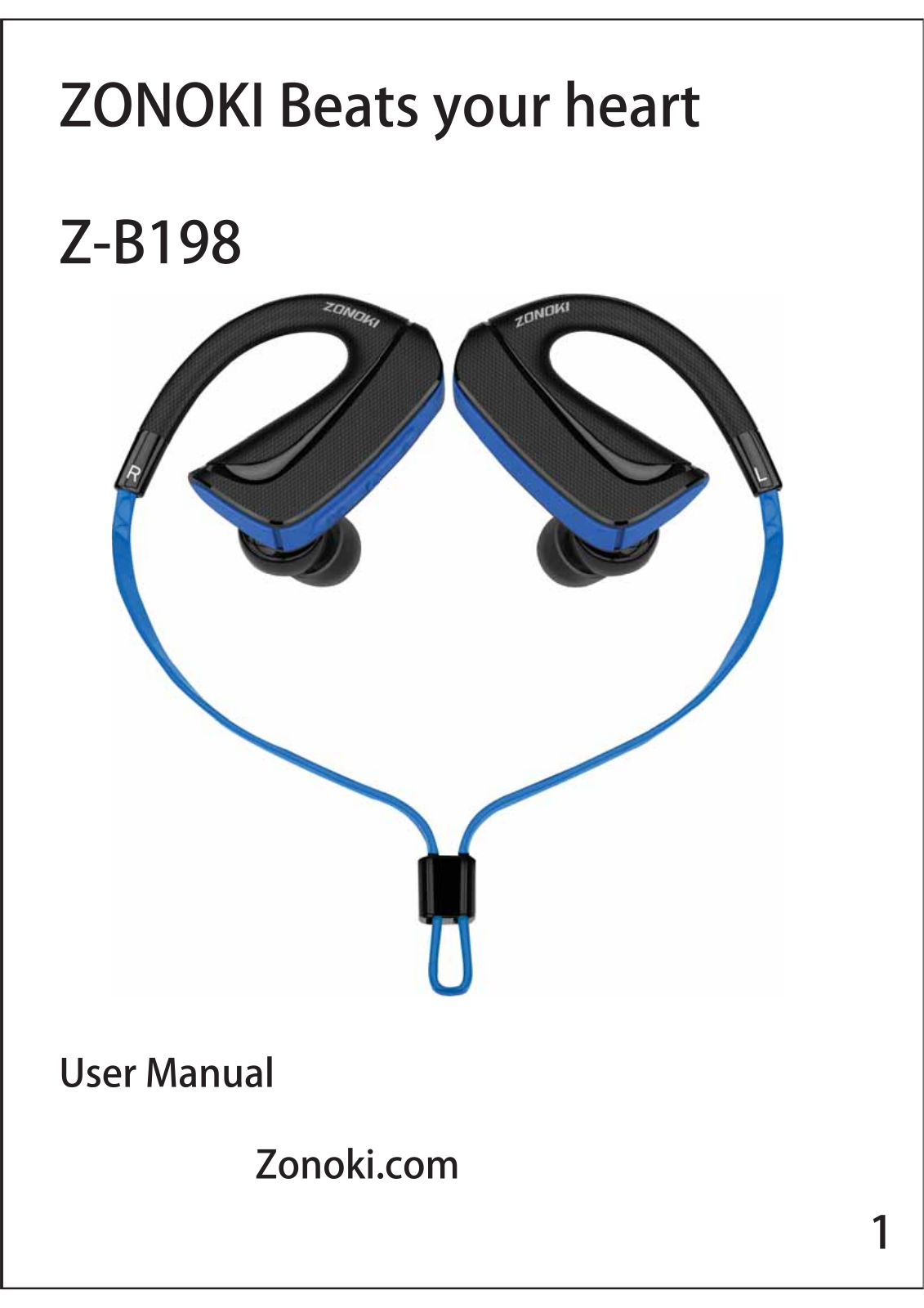 ZONOKI DIGITAL TECHNOLOGY Z-B198 Users Manual